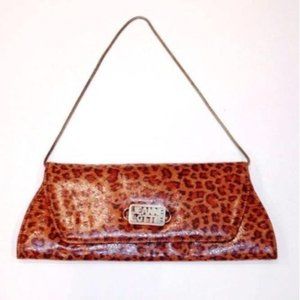 Jeannie Lottie Leopard Clutch Bag Purse